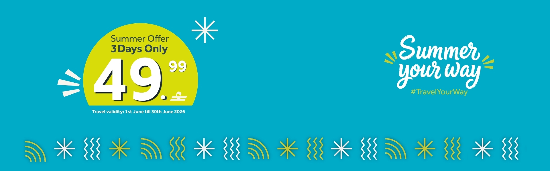 Flight deals banner