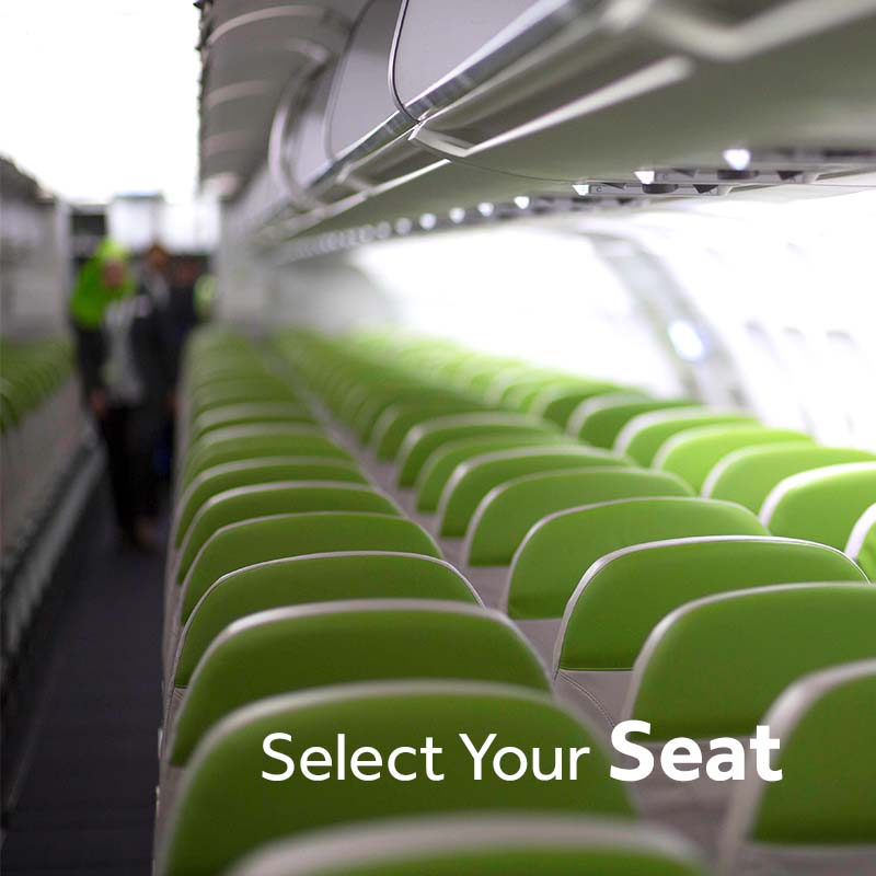 select your salamair seat